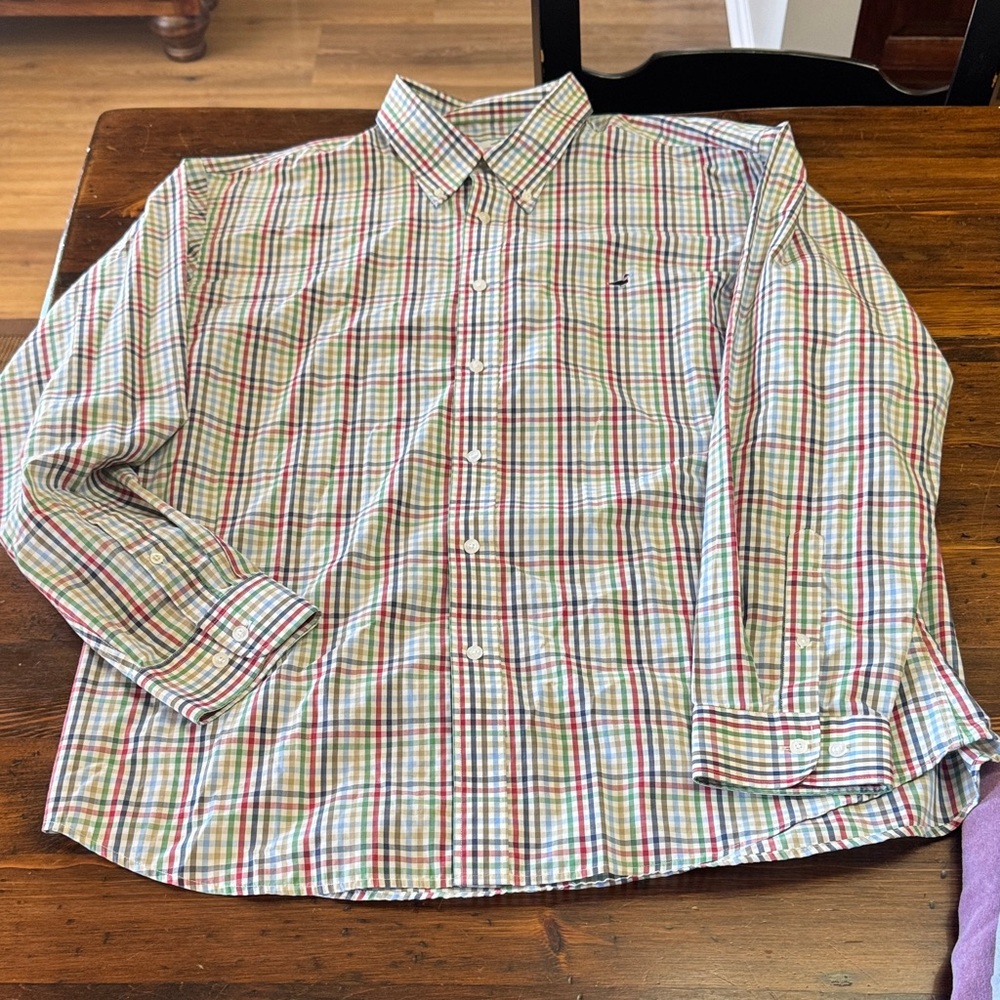Men's Multicolor Plaid Shirt